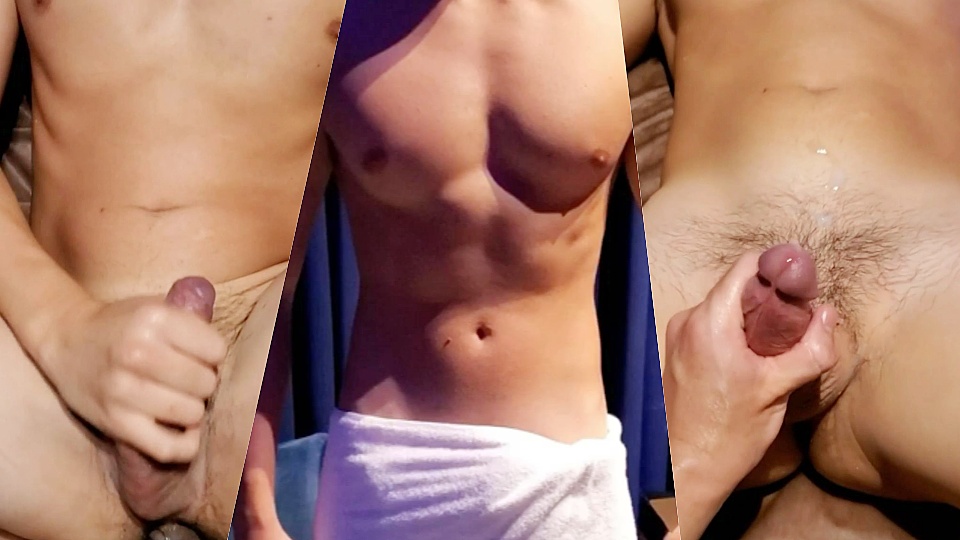 胸肌发达的猛男原来是小受